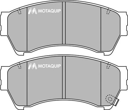 Motaquip LVXL1382 - Bremžu uzliku kompl., Disku bremzes www.autospares.lv