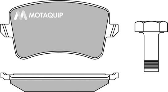 Motaquip LVXL1387 - Bremžu uzliku kompl., Disku bremzes autospares.lv