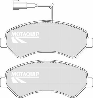 Motaquip LVXL1339 - Bremžu uzliku kompl., Disku bremzes autospares.lv