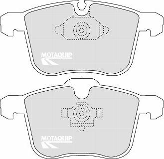 Motaquip LVXL1252 - Bremžu uzliku kompl., Disku bremzes autospares.lv