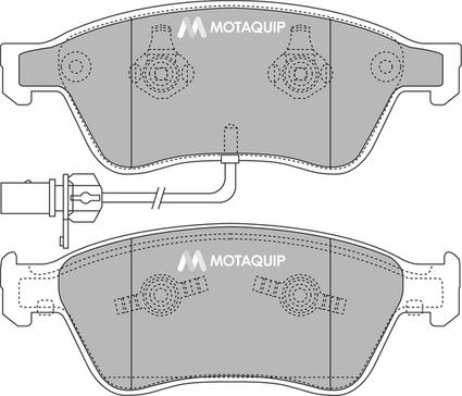 Motaquip LVXL1263 - Bremžu uzliku kompl., Disku bremzes www.autospares.lv