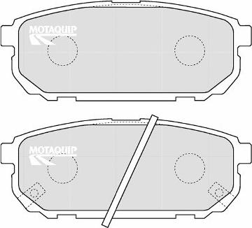 Motaquip LVXL1202 - Bremžu uzliku kompl., Disku bremzes autospares.lv