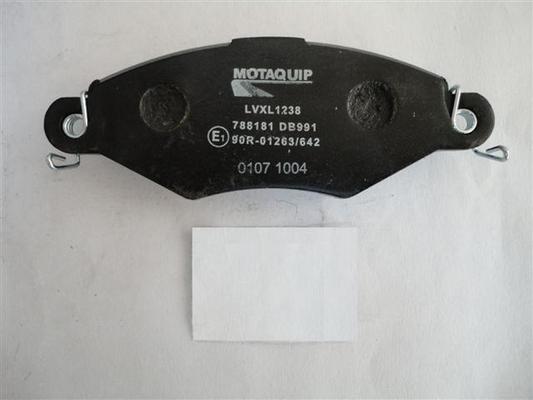 Motaquip LVXL1238 - Bremžu uzliku kompl., Disku bremzes www.autospares.lv