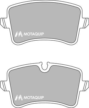 Motaquip LVXL1707 - Brake Pad Set, disc brake www.autospares.lv