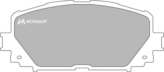 Motaquip LVXL1726 - Brake Pad Set, disc brake www.autospares.lv