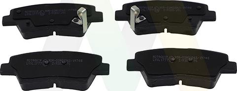 Motaquip LVXL1777 - Brake Pad Set, disc brake www.autospares.lv