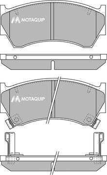 Motaquip LVXL885 - Bremžu uzliku kompl., Disku bremzes www.autospares.lv