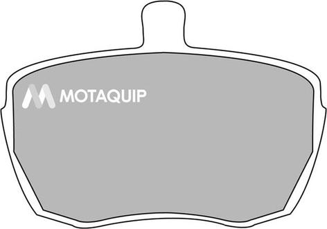 Motaquip LVXL355 - Тормозные колодки, дисковые, комплект www.autospares.lv