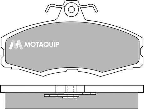 Motaquip LVXL306 - Bremžu uzliku kompl., Disku bremzes www.autospares.lv