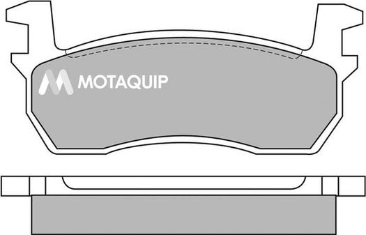 Motaquip LVXL312 - Тормозные колодки, дисковые, комплект www.autospares.lv