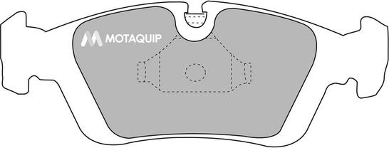 Motaquip LVXL332 - Тормозные колодки, дисковые, комплект www.autospares.lv