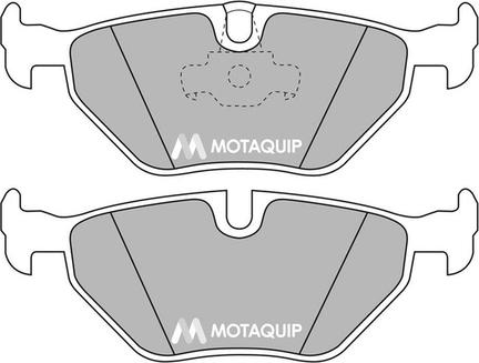 Motaquip LVXL327 - Bremžu uzliku kompl., Disku bremzes autospares.lv