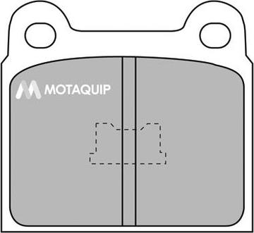 Motaquip LVXL246 - Brake Pad Set, disc brake www.autospares.lv