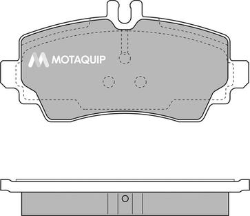 Motaquip LVXL232 - Bremžu uzliku kompl., Disku bremzes autospares.lv