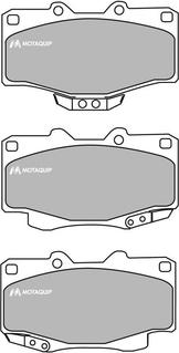 Motaquip LVXL738 - Brake Pad Set, disc brake www.autospares.lv