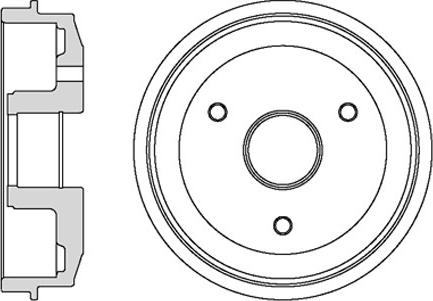 Motaquip VBD635 - Тормозной барабан www.autospares.lv