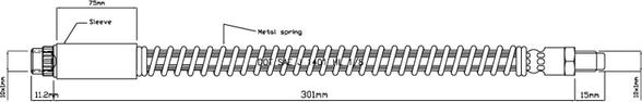 Motaquip VBJ184 - Bremžu šļūtene www.autospares.lv