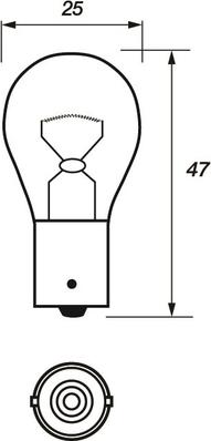 Motaquip VBU382 - Kvēlspuldze, Pagriezienu signāla lukturis autospares.lv