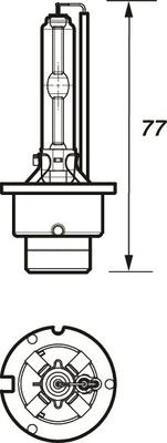 Motaquip VBUD4S - Bulb, spotlight www.autospares.lv