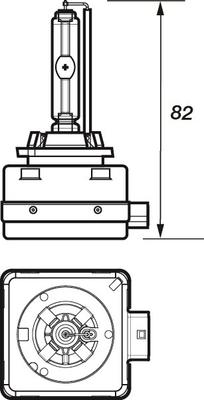 Motaquip VBUD3S - Bulb, spotlight www.autospares.lv