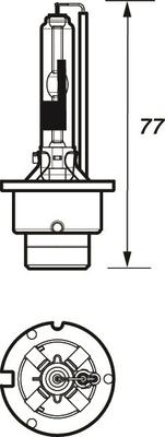 Motaquip VBUD2R - Bulb, spotlight www.autospares.lv