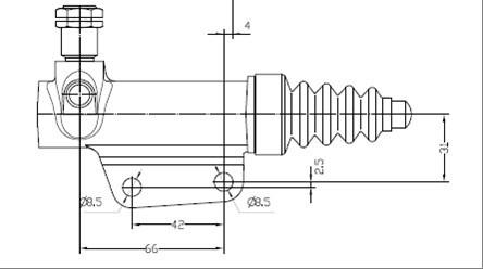 Motaquip VSC118 - Darba cilindrs, Sajūgs autospares.lv