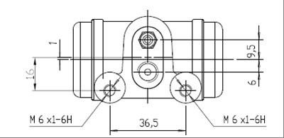 Motaquip VWC446 - Riteņa bremžu cilindrs www.autospares.lv