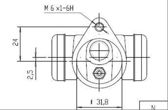 Motaquip VWC538 - Riteņa bremžu cilindrs www.autospares.lv