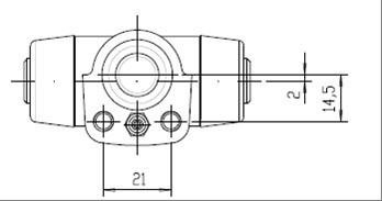 Motaquip VWC524 - Riteņa bremžu cilindrs autospares.lv