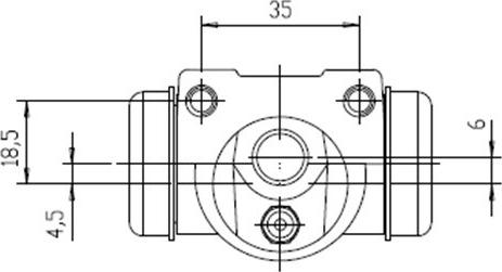 Motaquip VWC869 - Riteņa bremžu cilindrs autospares.lv