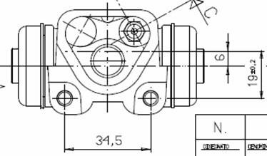 Motaquip VWC839 - Wheel Brake Cylinder www.autospares.lv