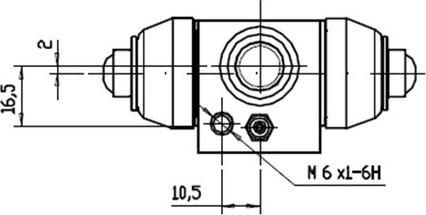 Motaquip VWC821 - Riteņa bremžu cilindrs autospares.lv