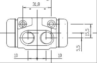 Motaquip VWC345 - Riteņa bremžu cilindrs www.autospares.lv