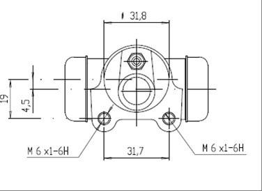 Motaquip VWC761 - Riteņa bremžu cilindrs autospares.lv