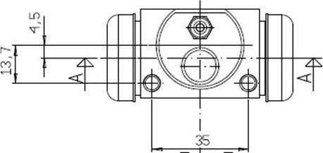 Motaquip VWC785 - Riteņa bremžu cilindrs autospares.lv