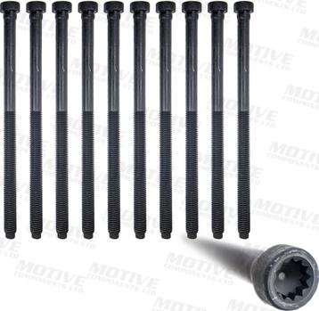 MOTIVE HB9214 - Комплект болтов головки цилиндра www.autospares.lv