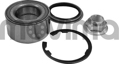 MOVIMA RK00460 - Подшипник ступицы колеса, комплект www.autospares.lv