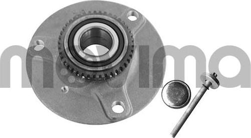 MOVIMA RK00156 - Подшипник ступицы колеса, комплект www.autospares.lv