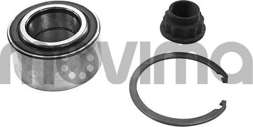 MOVIMA RK00104 - Подшипник ступицы колеса, комплект www.autospares.lv