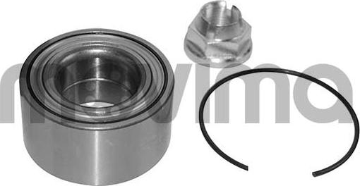 MOVIMA RK00204 - Подшипник ступицы колеса, комплект www.autospares.lv