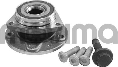 MOVIMA RK01300 - Подшипник ступицы колеса, комплект www.autospares.lv