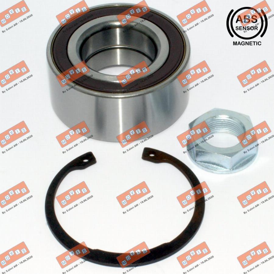 MOVIS ASB1929 - Wheel hub, bearing Kit www.autospares.lv