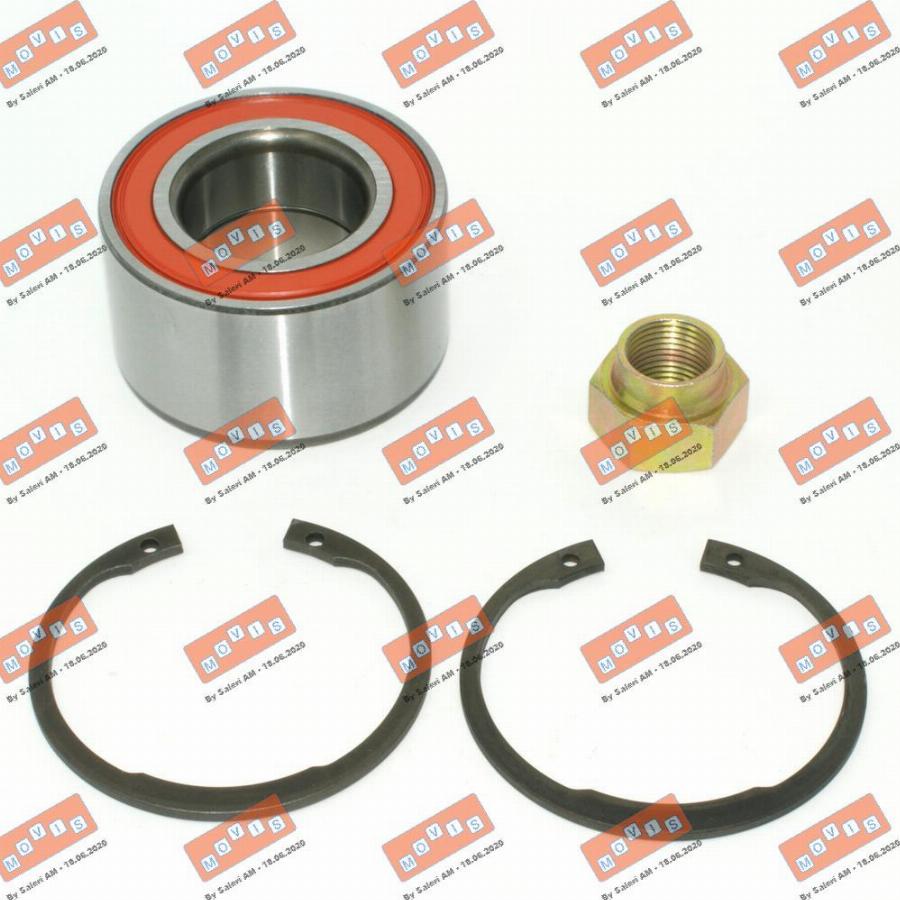 MOVIS ASB1181 - Wheel hub, bearing Kit www.autospares.lv