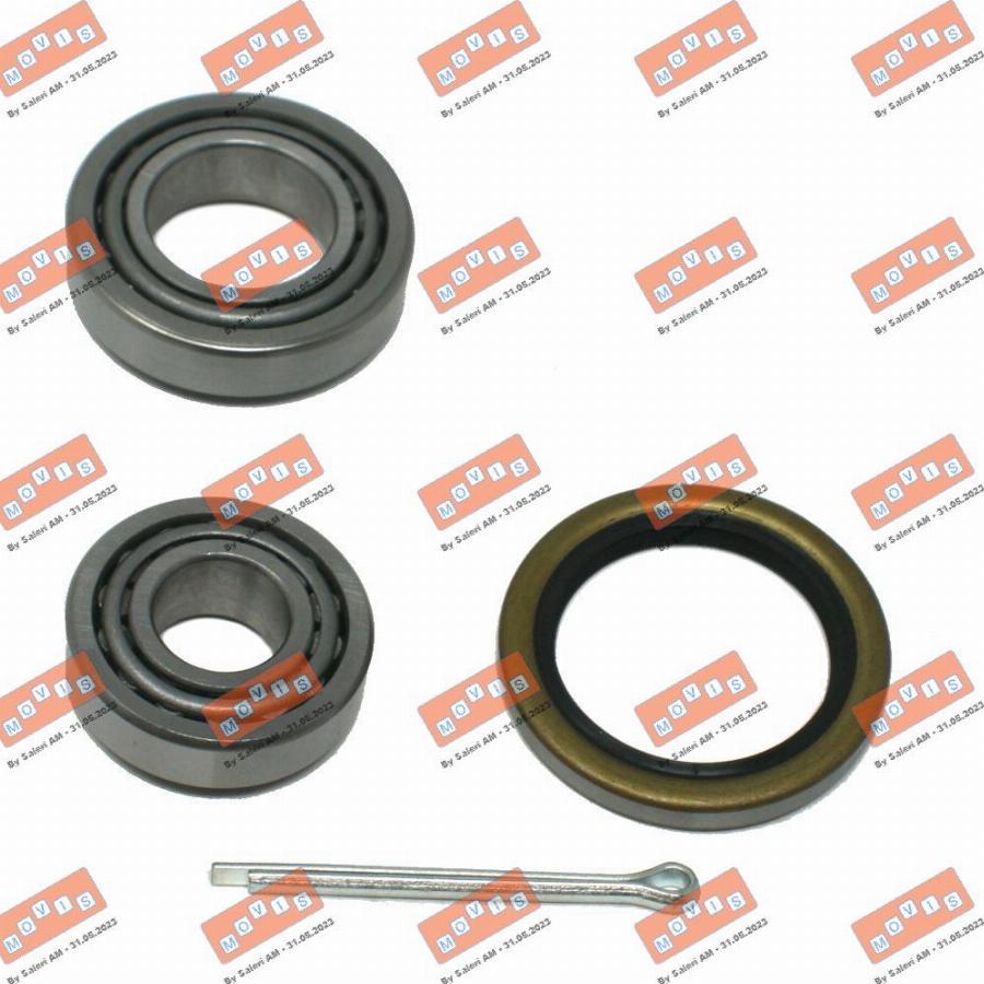 MOVIS ASB1841 - Wheel hub, bearing Kit www.autospares.lv