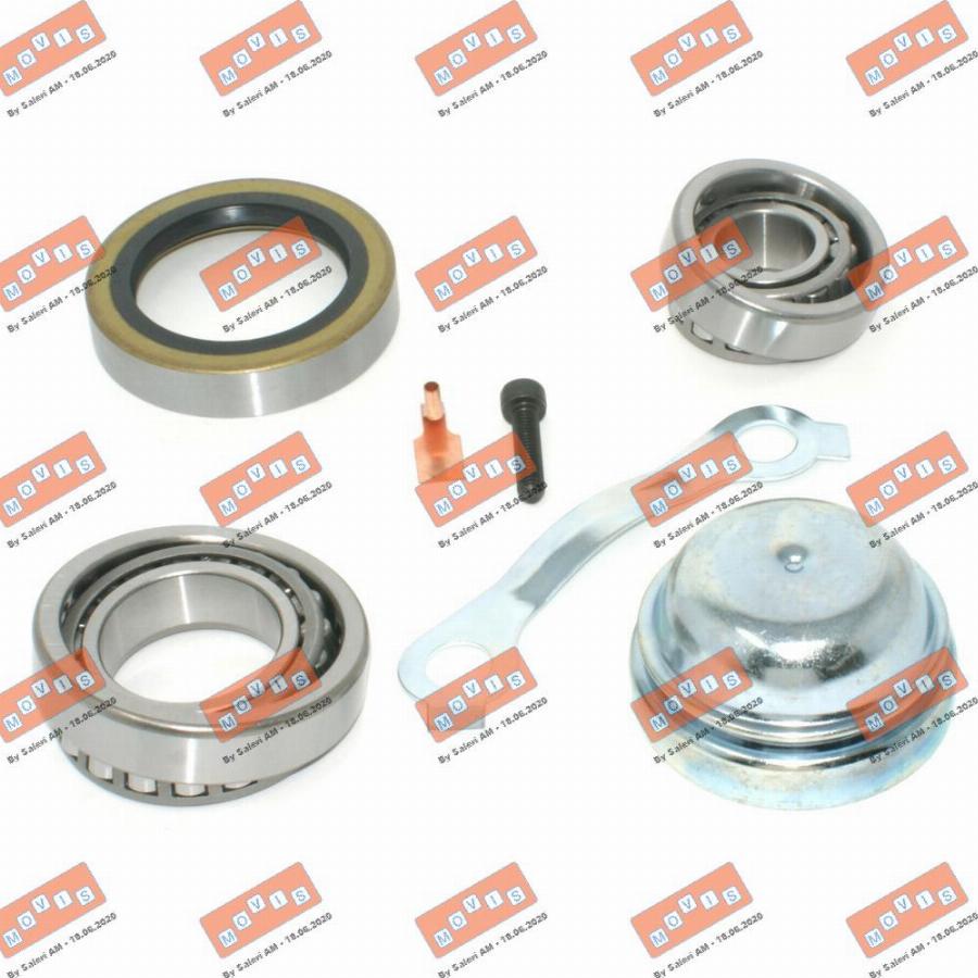 MOVIS ASB1316 - Wheel hub, bearing Kit www.autospares.lv