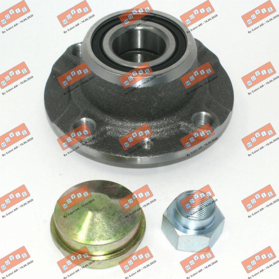 MOVIS ASB1208 - Wheel hub, bearing Kit www.autospares.lv