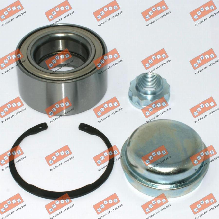 MOVIS ASB1742 - Wheel hub, bearing Kit www.autospares.lv