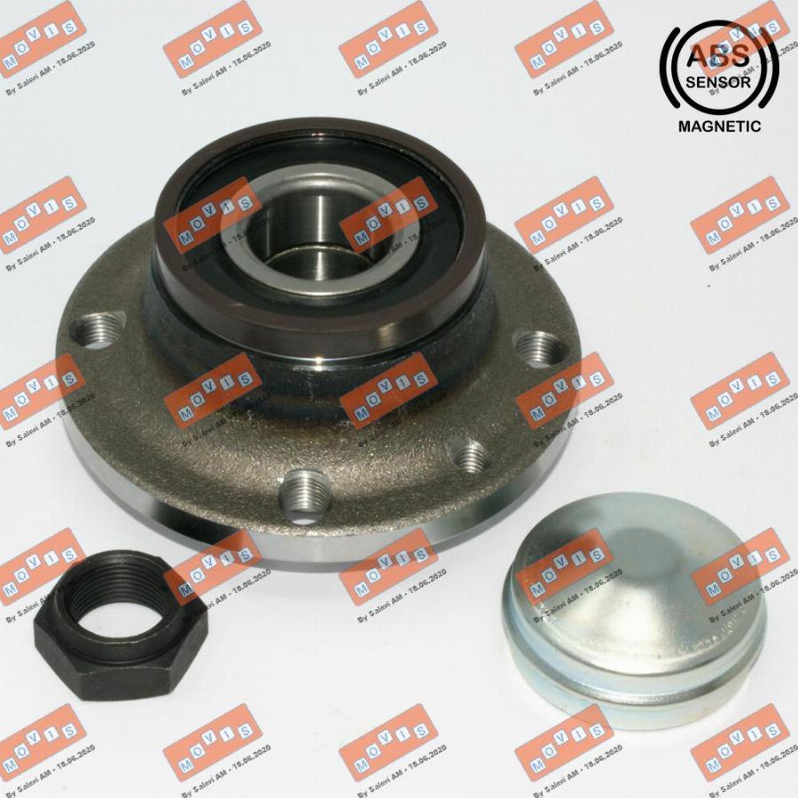 MOVIS ASB1710 - Wheel hub, bearing Kit www.autospares.lv