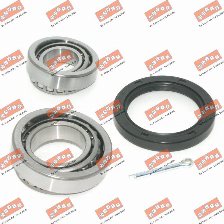 MOVIS ASB1738 - Wheel hub, bearing Kit www.autospares.lv