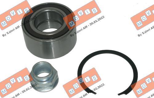 MOVIS ASB2039 - Подшипник ступицы колеса, комплект www.autospares.lv